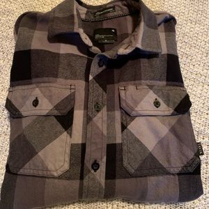 Black/Gray Patterned Flannel by Tavik